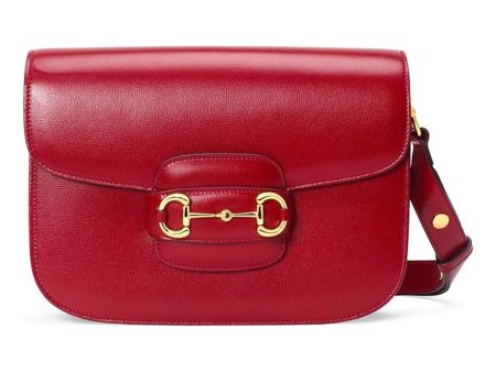 (WMNS) Gucci 1955Button Vintage Single Shoulder Bag Red 602204-1DB0G-6638 Online Sale