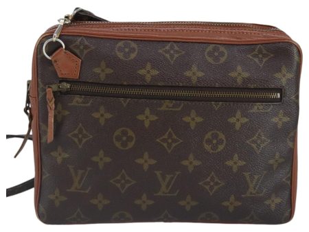 Louis Vuitton Brown Canvas Shoulder Bag (Arinah bags) Hot on Sale