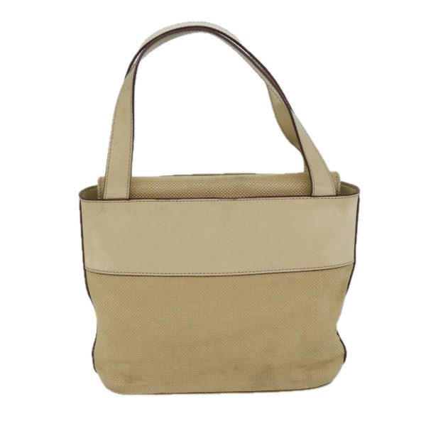 Céline Beige Canvas Handbag (Arinah bags) For Sale