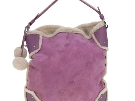 Bally Purple Cotton Shoulder Bag (Arinah bags) Discount