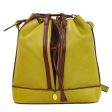 Cartier Yellow Leather Shoulder Bag (Arinah bags) For Cheap