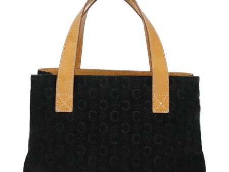 Céline C Black Canvas Handbag (Arinah bags) For Cheap