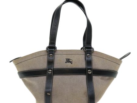 Burberry Blue Label Beige Canvas Handbag (Arinah bags) on Sale