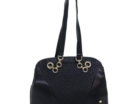 Bally -- Black Leather Shoulder Bag (Arinah bags) For Discount