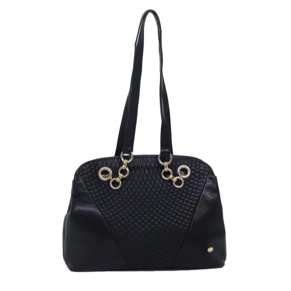 Bally -- Black Leather Shoulder Bag (Arinah bags) For Discount