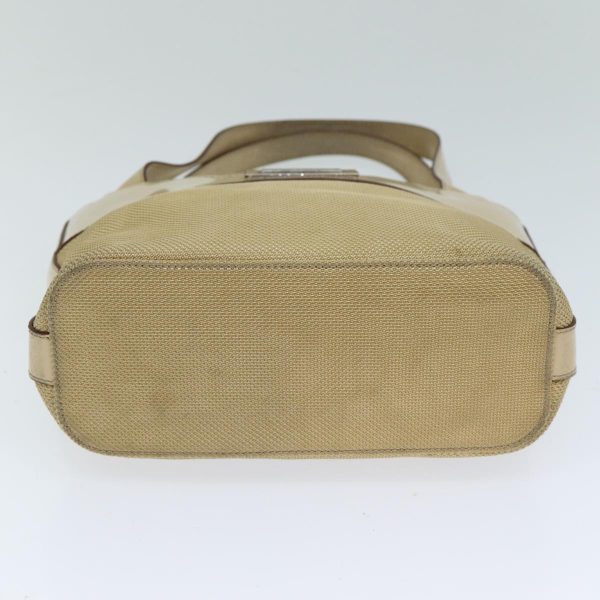 Céline Beige Canvas Handbag (Arinah bags) For Sale