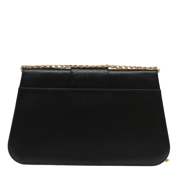 Cartier Sapphire Line Black Leather Shoulder Bag (Arinah bags) Cheap