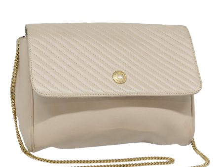 Céline Beige Leather Shoulder Bag (Arinah bags) For Discount