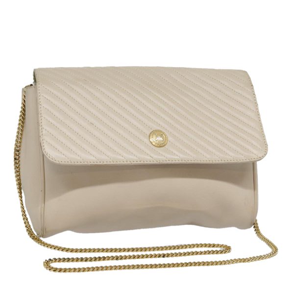 Céline Beige Leather Shoulder Bag (Arinah bags) For Discount