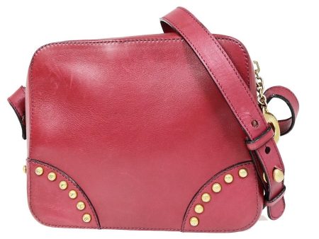 Céline Red Leather Handbag (Arinah bags) For Discount