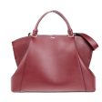 Cartier C De Cartier Burgundy Gold Handbag (Arinah bags) Discount