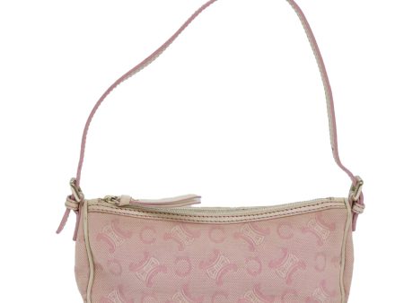 Céline Macadam Pink Canvas Shoulder Bag (Arinah bags) Online