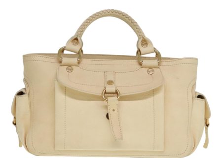 Céline Boogie Beige Leather Handbag (Arinah bags) Supply