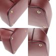 Cartier C De Cartier Burgundy Gold Handbag (Arinah bags) Discount