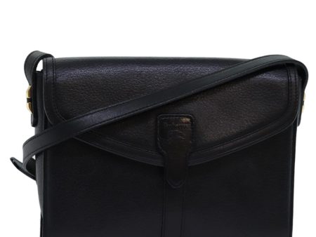 Burberry Black Leather Shoulder Bag (Arinah bags) Online now