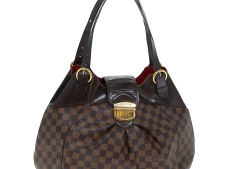 Louis Vuitton Sistina Brown Canvas Handbag (Arinah bags) Cheap