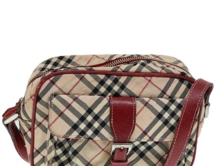 Burberry Nova Check Beige Synthetic Shoulder Bag (Arinah bags) Supply