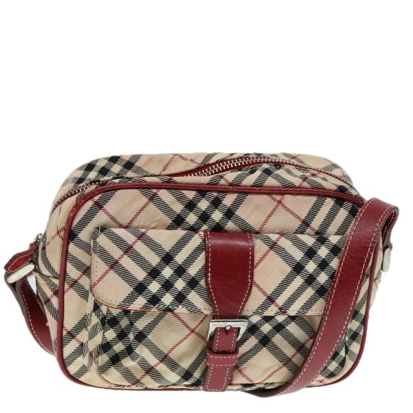 Burberry Nova Check Beige Synthetic Shoulder Bag (Arinah bags) Supply