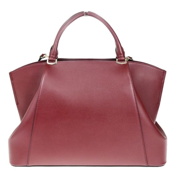 Cartier C De Cartier Burgundy Gold Handbag (Arinah bags) Discount