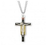 Sterling Silver Giotto Renaissance Crucifix With Chain Online Hot Sale