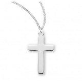 Sterling Silver Plain Cross With Chain Online