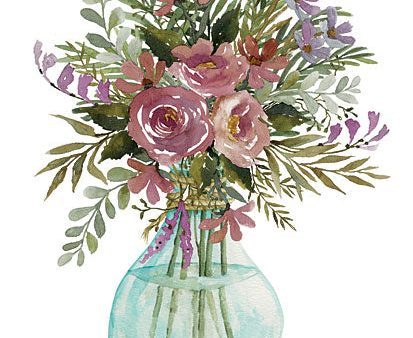 CIN3244 - Purple Blush Bouquet I - 12x16 Sale