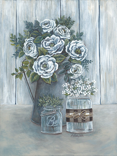 ART1252 - Floral Country Gray - 12x16 Online now