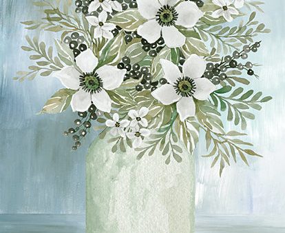 CIN3354 - White Blooms I   - 12x16 Hot on Sale