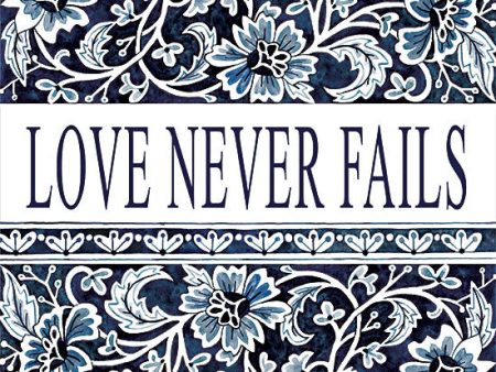 CIN3085 - Love Never Fails - 12x12 Fashion