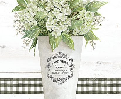 CIN3285 - White Hydrangea - 12x16 For Discount